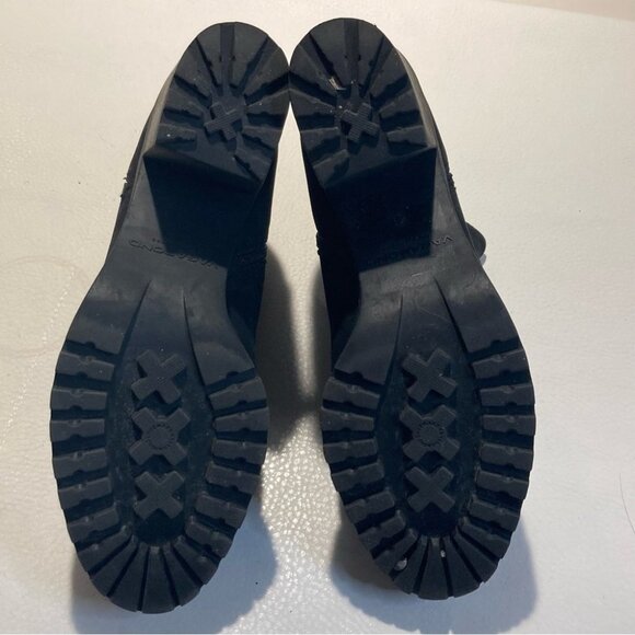 VAGABOND Sz 41 Chunky  3” Heel .75” Platform Suede Ankle Boots - Picture 14 of 15